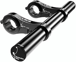 VOLO Extender Bar Aluminum Bike Handlebar Extender Cycling Extension Mount Holder for Bike Mounts, GPS Service, Headlights etc