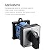BAOMAIN 20A 660V 2-Pole Changeover Switch,3-Position(1-0-2) Rotary Selector for Motor Reversing & Generator,2 Sections 8 Terminals,35mm DIN Rail Mount,SZW26-20/D202.2-B11R