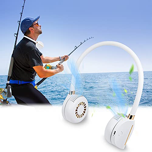 Portable Neck Fan, TekHome Bladeless Neck Fan for Women Men,USB Rechargeable Personal Small Fans,Hand Free Hanging Fan, Battery Operated Wearable Sport Fan for Outdoor Hiking Camping Home Portable Neck Fan, TekHome Bladeless Neck Fan for Women Men,USB Rechargeable Personal Small Fans,Hand Free Hanging Fan, Battery Operated Wearable Sport Fan for Outdoor Hiking Camping Home