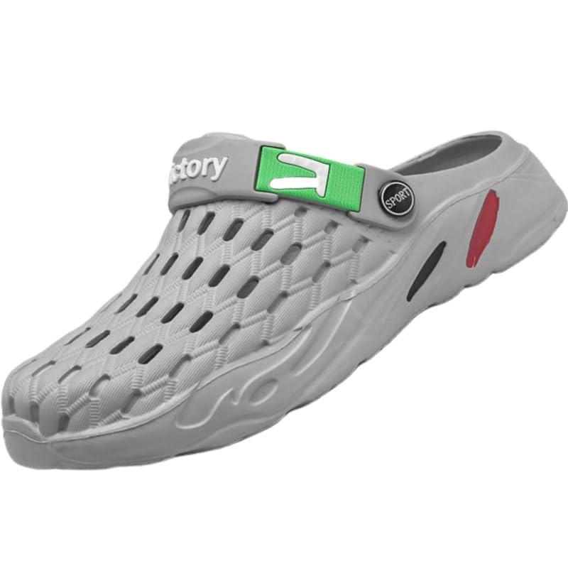 Plus-Size Men's Breathable net Anti-Slip Sandals - Lightweight Synthetic Comfort for Beach, Swimming Pool, or Casual wear