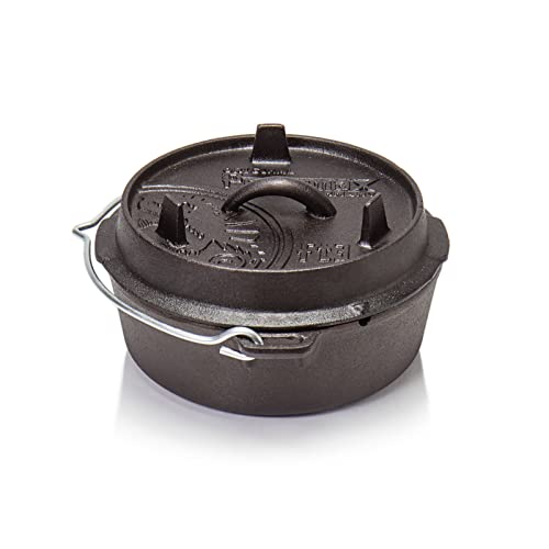 Petromax Pot de feu sans Pieds Unisexe, Noir, Ohne Standfüße