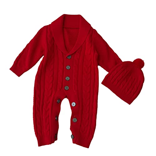 Combinaison de ski bébé pour hiver - Barboteuse à capuche chaude de Noël