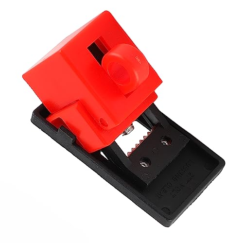 POWTAXBJGD Clamp Circuit Breaker Lockout Device, Easy Installation, Stable Wear Resistance, Firm Connection of Clamp on Circuit Breaker Lockout for Workshop