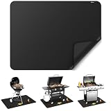 FLASLD Under BBQ Mat 36 x 48 Inch