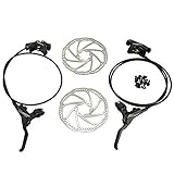 Tektro HD-M745 Hydraulic Disc Brake Set 4-Pistonpisn Caliper with 160mm Rotor, MH1818