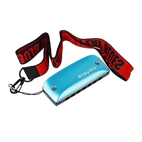 MayDONG Harmonica diatonique à 7 trous avec cordons gratuits pour enfants, amis et débutants - Les Beatles, Paul McCartney, John Lennon, RIngo Starr, George Harrison MayDONG Harmonica diatonique à 7 trous avec cordons gratuits pour enfants, amis et débutants – Image 7