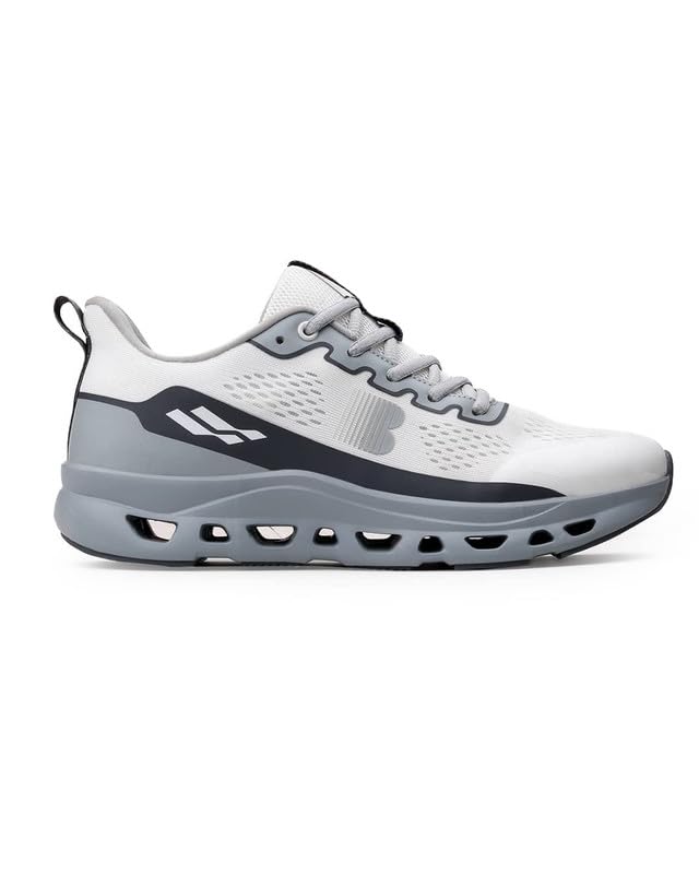 Image of Bacca Bucci Balance Men's Sports Sneakers | Ultra-Light Jacquard Running Shoes with Cushioned Rebound Sole | EVA + Rubber Heavy-Duty Outsole | All-Day Comfort & Breathable Daily Trainers