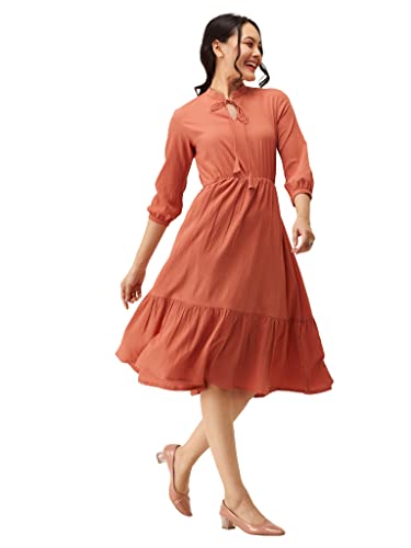 Image of AASK Women Fit and Flare Dress