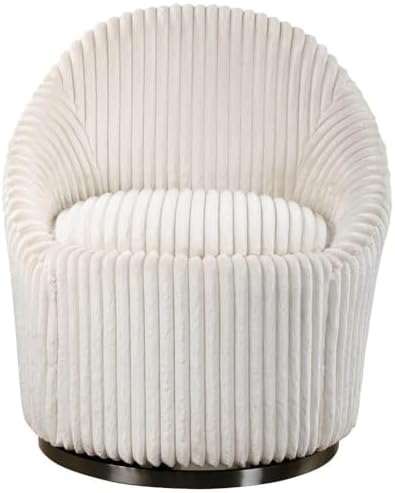 Uttermost Crue - 32 Inch Swivel Chair