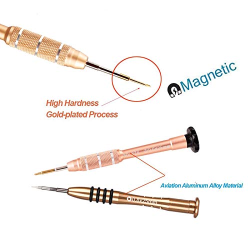 Esdabem Repair Tool Kit for iPhone 7 - Magnetic Premium Solid Screwdriver Set for Apple iPhone 7, iPhone 7Plus, iPhone 6Plus, iPhone 6S /6/5S/5/5C/4S/4/SE, iPod, iTouch