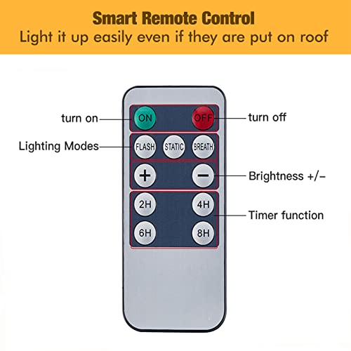 GLSbuld Outdoor Solar String Lights, Patio String Lights with Bright 2W Shatterproof LED Bulbs for Patio, Backyard, Party, Porch, Bistro, Cafe Bar, Garden (Solar, 27 FT) - Image 5