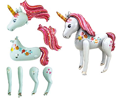 Súper Unicornio Grande Modelo De Globo De Decoración Para Fiesta De Navidad Y Fiesta De Cumpleaños TALLA SÚPER GRANDE Cover