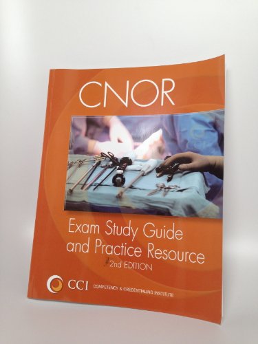 CNOR Exam Study Guide and Practice Resource 0975579894 Book Cover