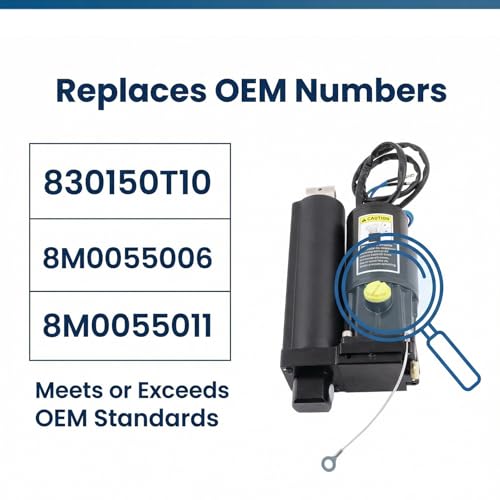 Image of 8M0055011 830150T10 8M0055006 Electrically Hydraulic Power Trim &Tilt Compatible with Mariner Mercury Outboard 40-60HP