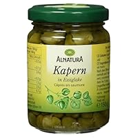 Alnatura Bio Kapern in Essiglake, 150g (Abtropgewicht - 90g) (Packung mit 6)