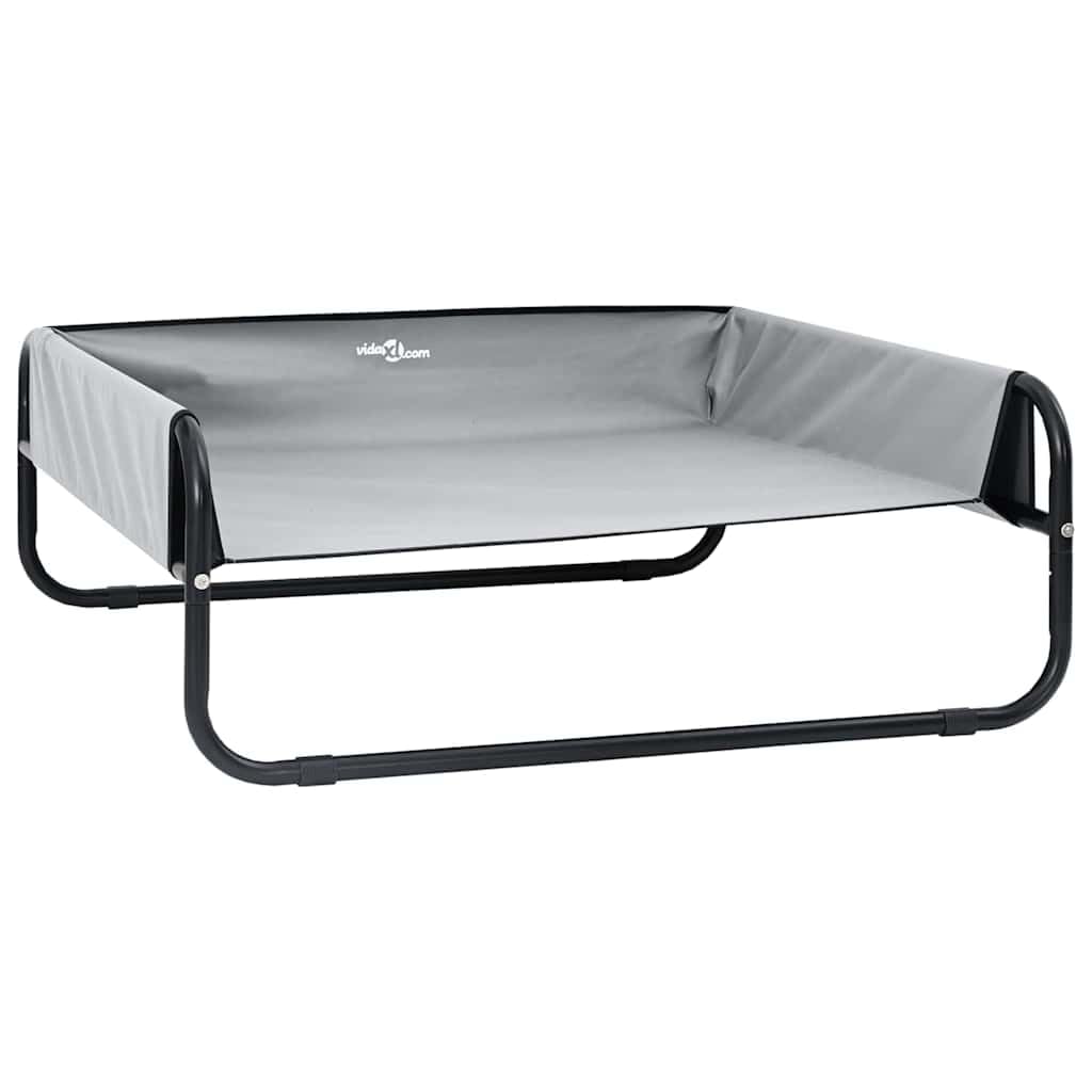 Lit surélevé pour chien respirant avec structure pliable pour le jardin