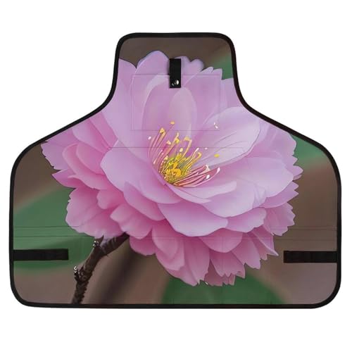 Delantal de trabajo Almond Blossom unisex con múltiples bolsillos miniatura 1