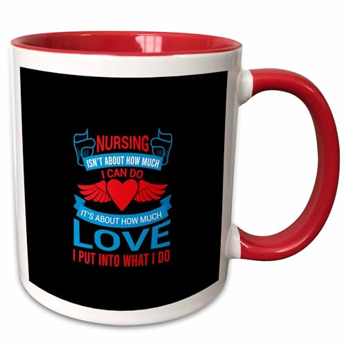 3dRose Nursing is not about how much I can do,