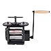 Jewelry Rolling Mill Machine, 130mm Combination Rolling Mill Jewelry Making Kits, 3-in-1 Jewelry Making Manual Hand Crank Tableting Jewelry Press Tool DIY Metal Sheet Marking Tool
