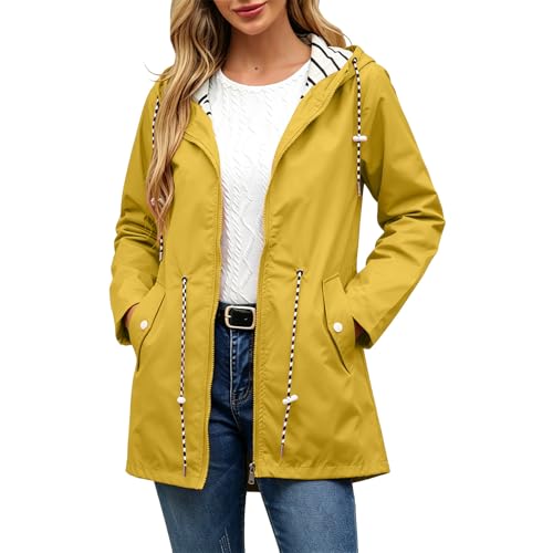Manteau mi-saison femme avec capuche pour la randonnée et la montagne