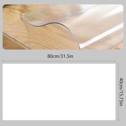 Tapis de table en PVC dépoli 1,3 mm de qualité supérieure - 3