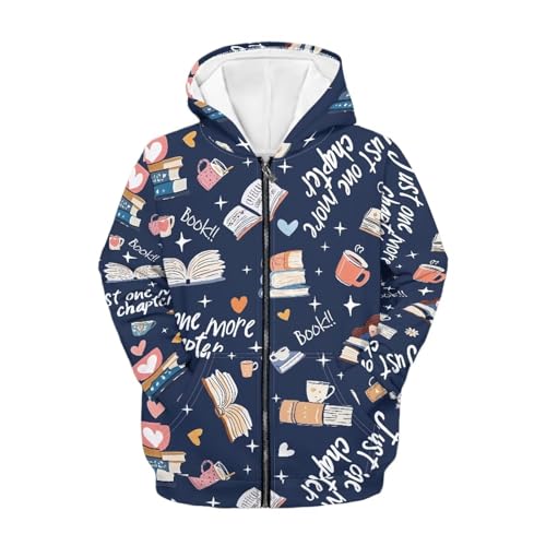 Hoodies for Boys Size 6-16 Teens Sportwear Activewear Zip Up Hoodie Sweatshirt Jacket with Pocket2