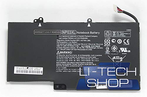 Bateria para Portatil Hp Pavilion 593553-001 Marca LI-TECH