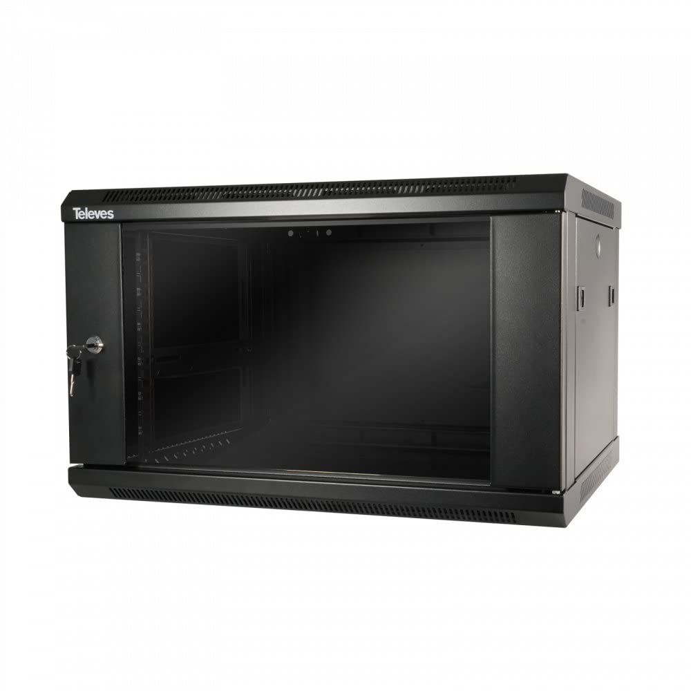 Televes Rack Bastidor de 19" y Altura de 6U para Pared o Suelo