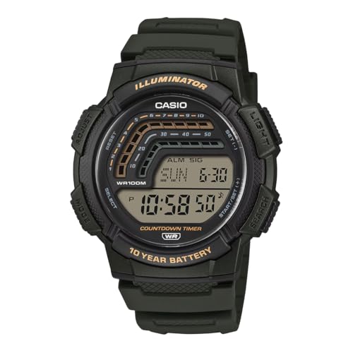Image of Casio Youth WS-1800-3AVDF Digital Clear Watch Men (A2534)