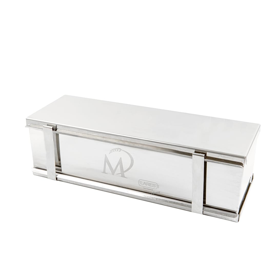Marcels Toastbrotform 30x10x9 cm Brotbackform mit Teiler - zum Backen von Toast, Kuchen, Vollkorn- oder Früchtebrot