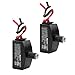 Keilton 120V AC Dusk to Dawn Photocell Light Sensor, Outdoor Hard-Wired Post Eye Light Control with Photoelectric Switch, Auto On/Off, UL Listed, 2 Pack