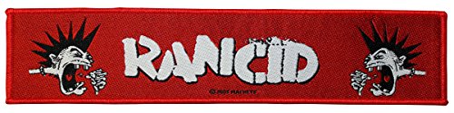 RANCID Superstrip MOHAWK Patch Sew-On Woven 20.5 x 4 CM by Rancid