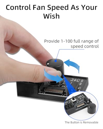 Ventilateurs de refroidissement alimenté par SATA pour PC gaming de salon