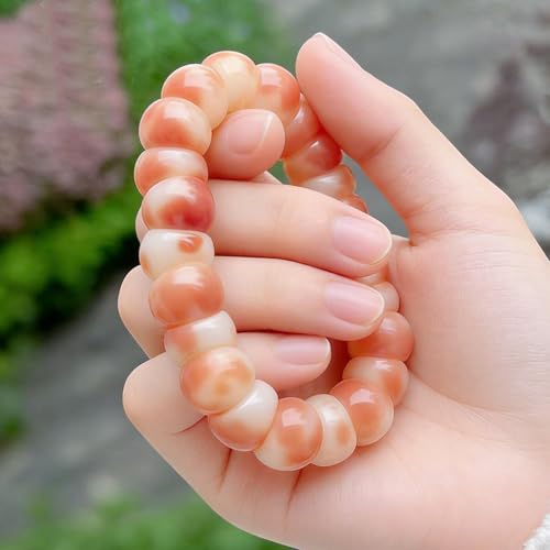 Image of Fidget Bracelet for Women Natural Bodhi Seeds Beaded Anxiety Stress Bracelets Zen Fidget Stretch Bracelets Alleviate Protection Healing Bodhi Jewelry Gifts for Women Men