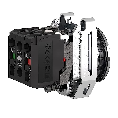 Schneider Electric Pulsante, Spdt, Luminoso Montaggio A Pannello - 3