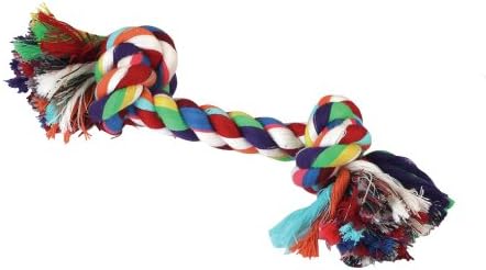 Kerbl #83471 Dog Toy: 3 x Cotton Knotted Rope 48 cm