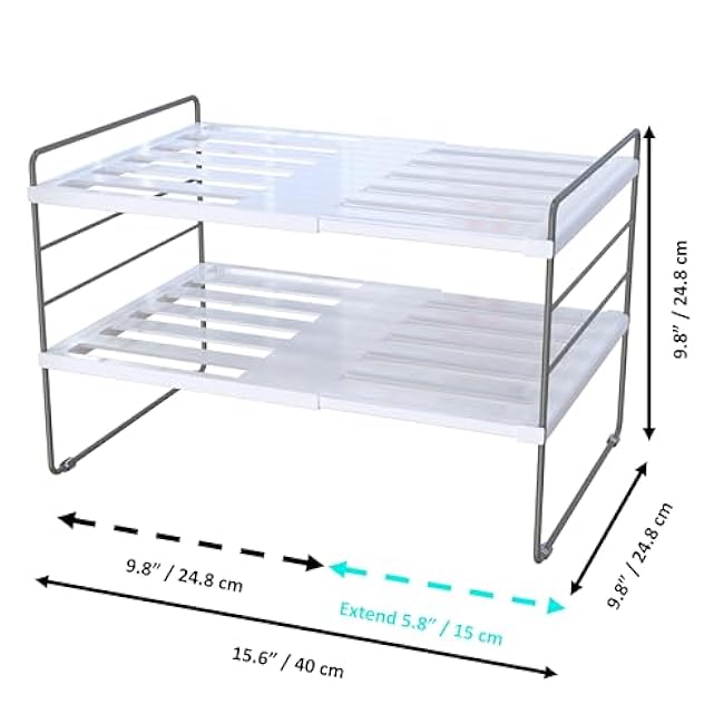 3-Tier Pantry Cabinet Organizers and Storage Kitchen Plastic Wrap Organizer Aluminum Foil Multi-Purpose Use