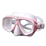 La falda de máscara de buceo está diseñado con silicona suave y flexible para proporcionar una junta estanca para la cara.
