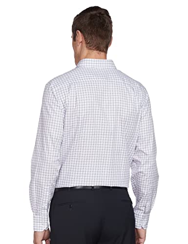Image of Marks & Spencer Mens Solid Polyester Blend Collared Neck Regular Fit Easy Iron Shirt (Pack of 2)
