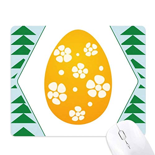 Tapis de souris œufs de pâques jaune un cadeau de bureau original
