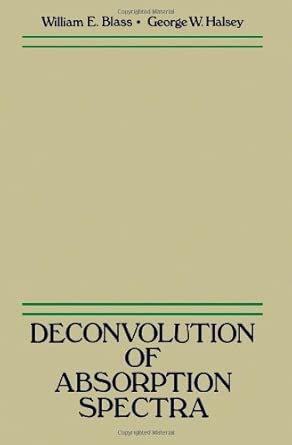 Deconvolution of Absorption Spectra book cover