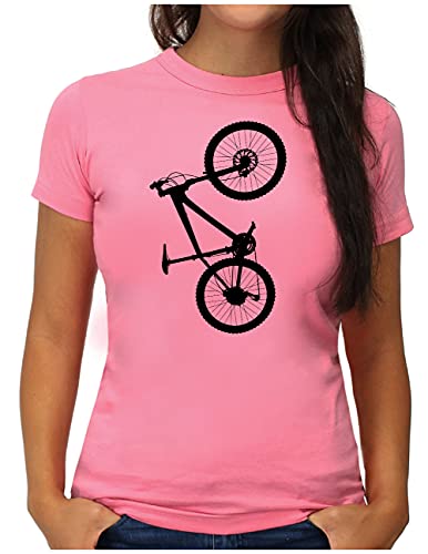 OM3® Hardtail Mountain Bike T-Shirt - Damen - Fahrrad MTB Bicycle Biking -...