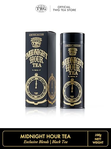 Image of TWG Tea | Midnight Hour Tea | Black Tea | Lemongrass & Tropical Fruits | Haute Couture Tin, 100g | Gift Set