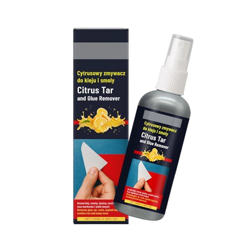 Hattba 100 ml di rimozione di vetro per auto nastro biadesivo adesivo detergente per etichette 3,5 once adesivo detergente multifunzionale adesivo per vernice auto