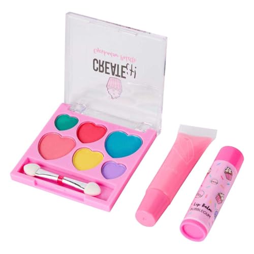 Kit de maquillage pour enfants sac à dos moelleux et jouets de beauté fille