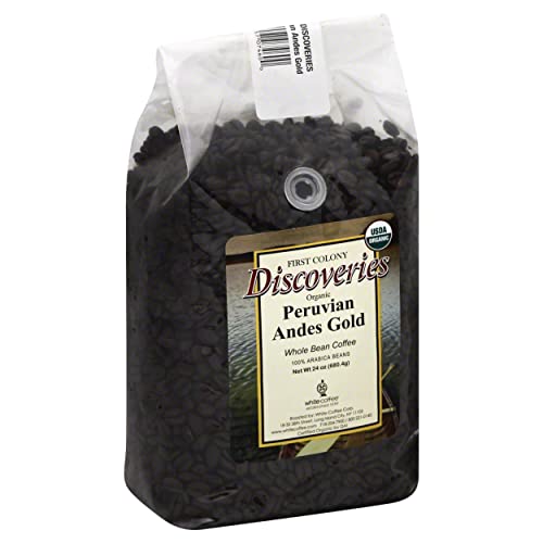 Discoveries Organic Whole Bean Medium Roast Peruvian Andes Gold Coffee miniatura 1