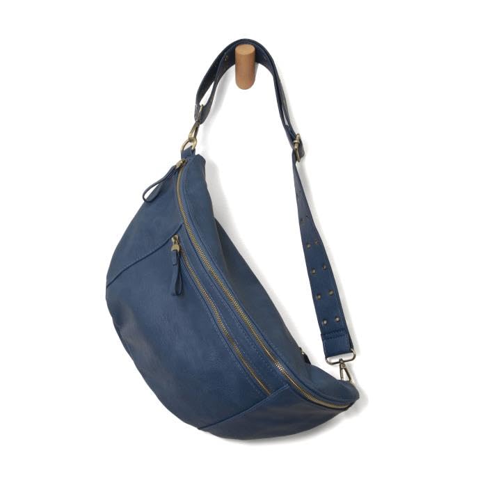 Image of Joy Susan Mel Large Sling Crossbody Bag - Bright Navy