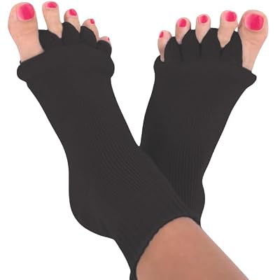 Soxbae Foot Alignment Socks Men & Women | Five Toe Separator | Foot Pain Relief | Bunion Corrector | Plantar Fasciitis |