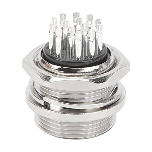 2 Pcs Conector Enchufe de Aviación 14 Pin miniatura 7