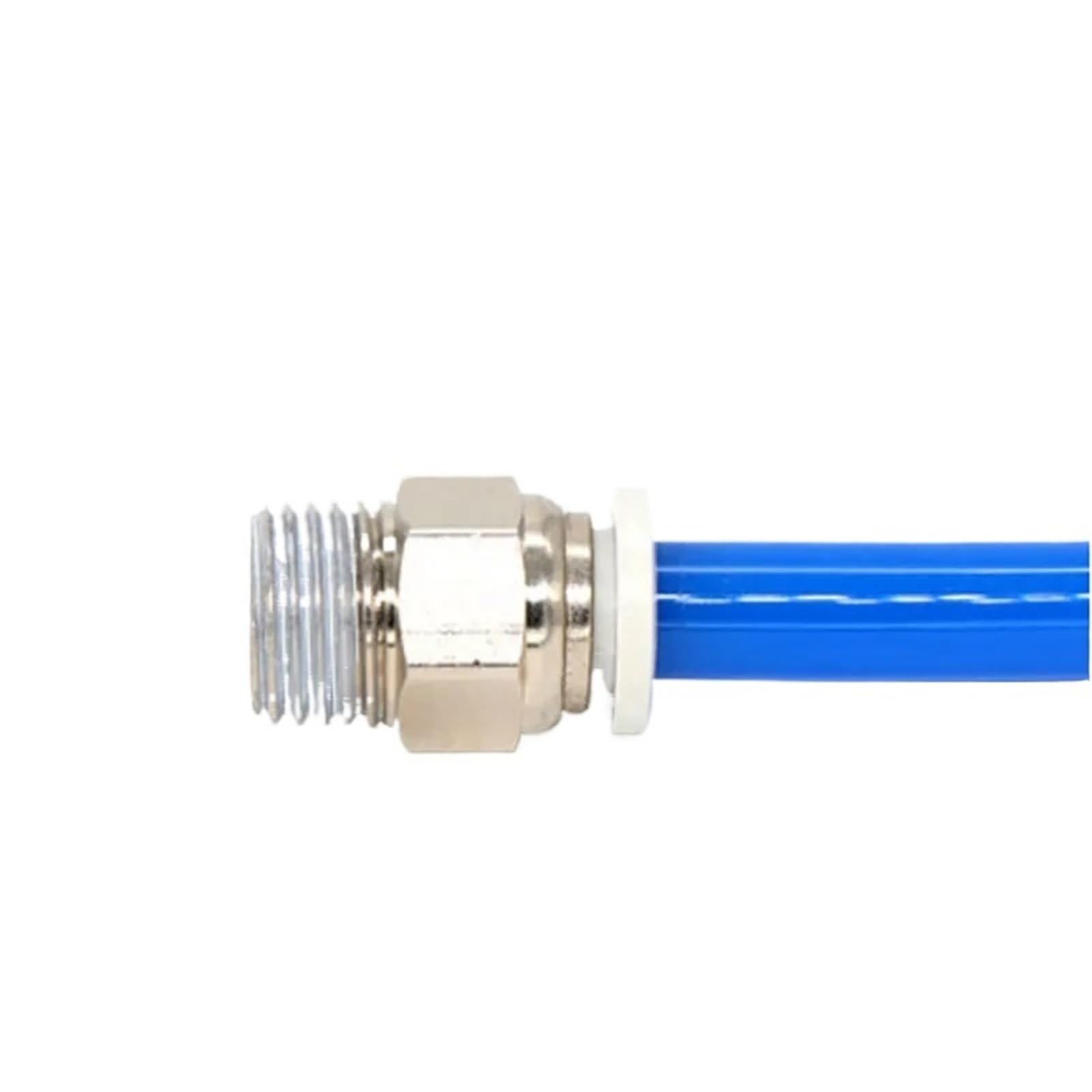 10 raccordi dritti rapidi per tubi PC4-01/PC4-02/PC6-02/PC8-01, raccordi pneumatici (PC4-02-bianco)